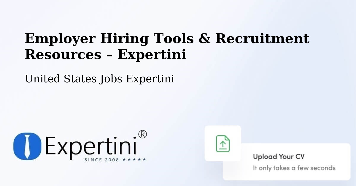 Employer Hiring Tools & Recruitment Resources – Laurel - Laurel, United States Jobs Expertini
