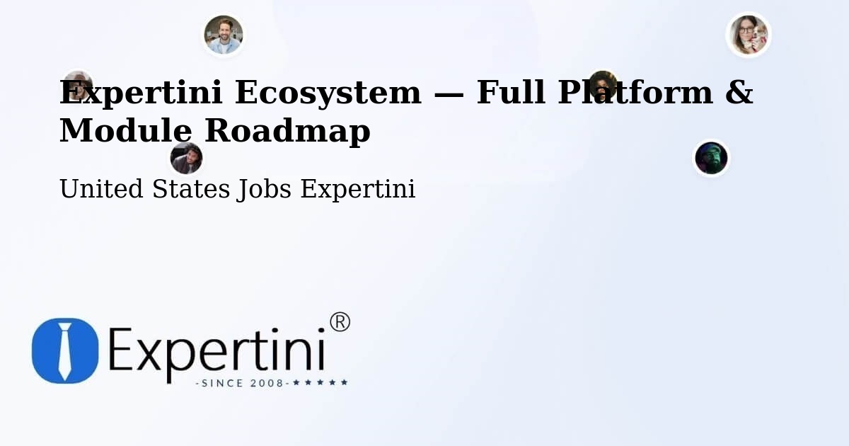 Expertini Ecosystem — Full Platform & Module Roadmap – Laurel